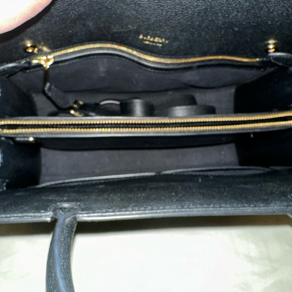 Burberry Medium LeatherTitle Bag - Picture 6 of 8